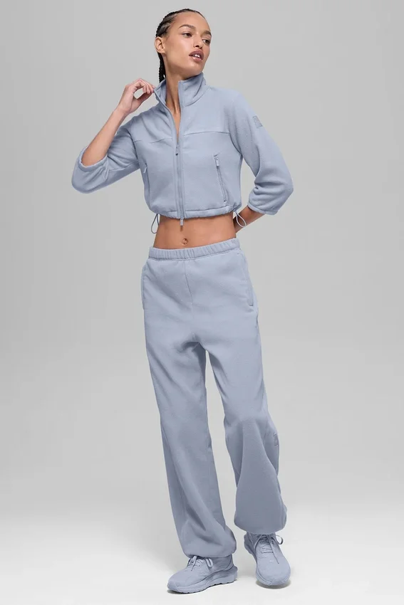 Polar Fleece Retreat kort jakke – Winter Frost