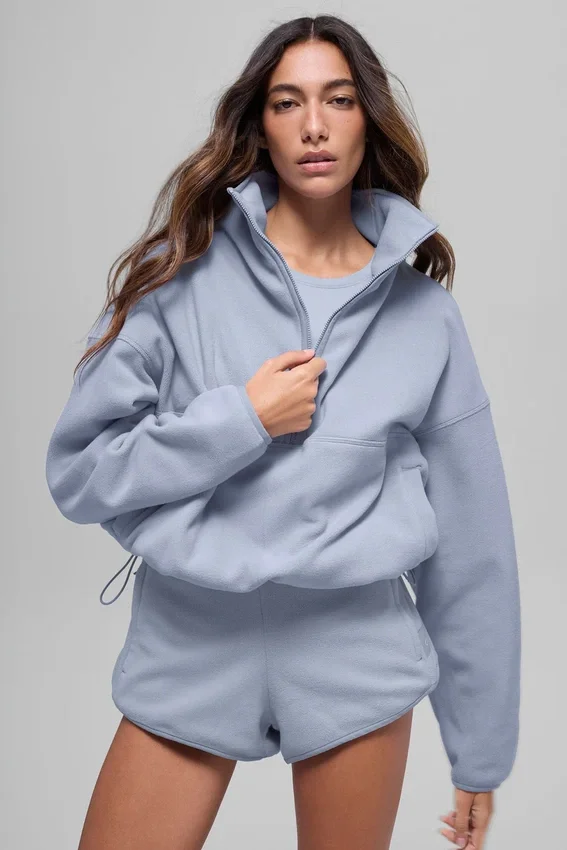 Polar Fleece Retreat-kåpe – Winter Frost