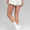 Polar Fleece Retreat Shorts – hvit melert grå