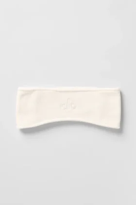 Polar Fleece ørevarmer – elfenben