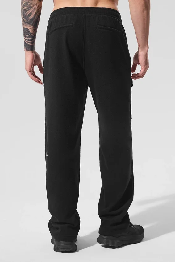 Polar Fleece Ridge-bukser – svart