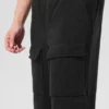 Polar Fleece Ridge-bukser – svart