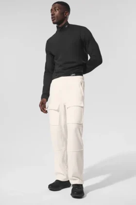 Polar Fleece Ridge Cargo-bukser – Elfenben