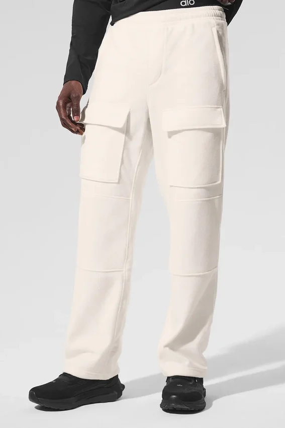 Polar Fleece Ridge Cargo-bukser – Elfenben