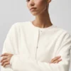 Polar Fleece Take Note-jakke – elfenben