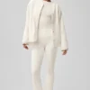 Polar Fleece Take Note-jakke – elfenben