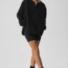 Polar Fleece Take Note-jakke – svart