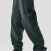 Polar Fleece Wintry Mix-bukser – kullgrønn