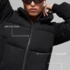 Puffer-genser – svart