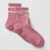 Pulse Grip-sokker for kvinner – Pink Wild Rose