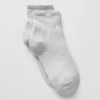 Quarter Crew Sokker – Athletic Heather Grey