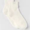 Quarter Crew Street Sokker – Ivory