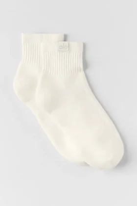 Quarter Crew Street Sokker – Ivory