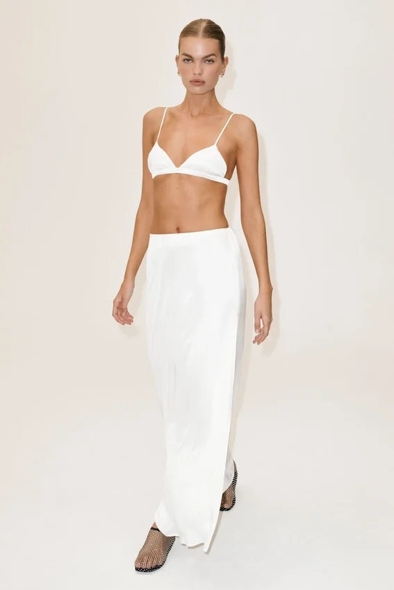 Radiance-BH i silke-blanding – hvit