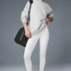 Renown tykk genser med rund hals – Athletic Heather Grey