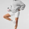 Renown tykk hettegenser – Athletic Heather Grey