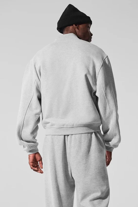 Renown Varsity-jakke – Athletic Heather Grey