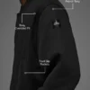 Renown Varsity-jakke – svart