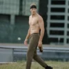 Repetition Jogger – Olive Tree