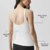 Ribbet Adore-singleter – hvit