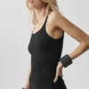Ribbet Adore-singleter – svart