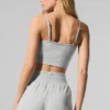 Ribbet, delikat loungesingleter – Athletic Heather Grey