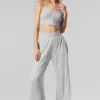 Ribbet, delikat loungesingleter – Athletic Heather Grey