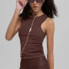 Ribbet En Pointe-singleter – Brownstone