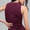 Ribbet En Pointe-singleter – Burgundy