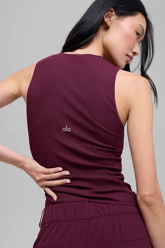 Ribbet En Pointe-singleter – Burgundy