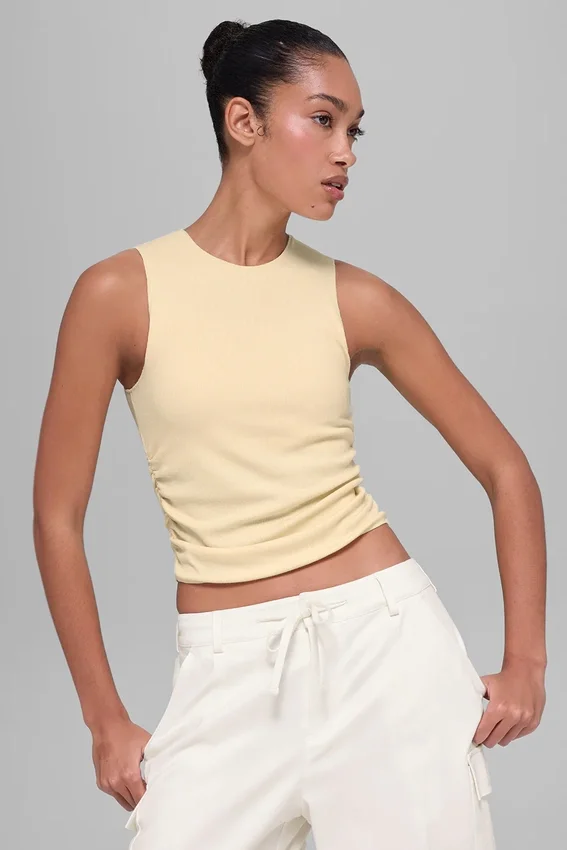 Ribbet En Pointe-singleter – Candlelight Yellow