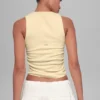 Ribbet En Pointe-singleter – Candlelight Yellow