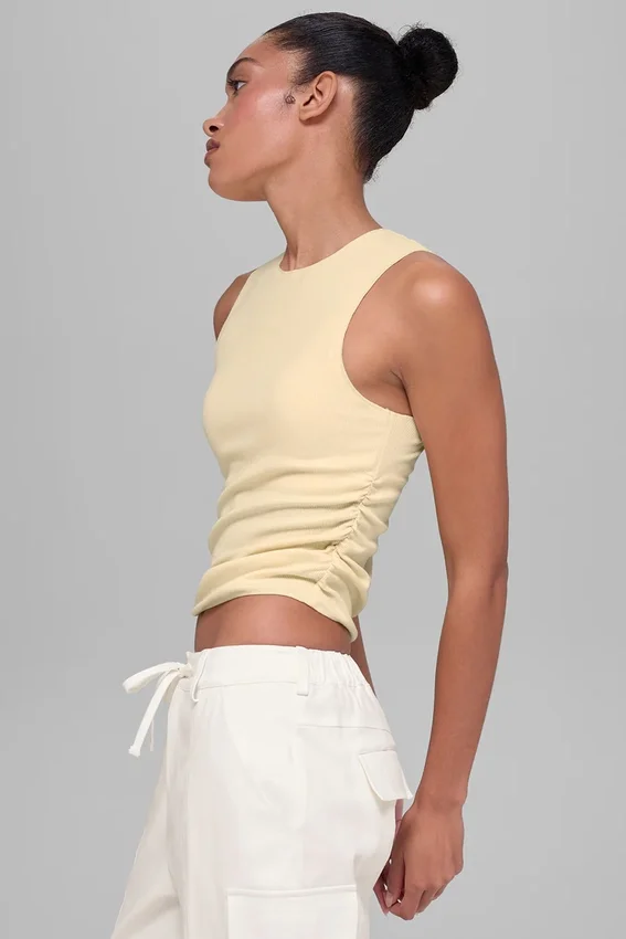 Ribbet En Pointe-singleter – Candlelight Yellow