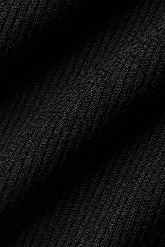 Ribbet Prosper-tanktop – svart