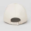 Satin Off-Duty-cap – krem