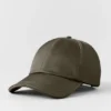 Satin Off-Duty-cap – Olive Tree
