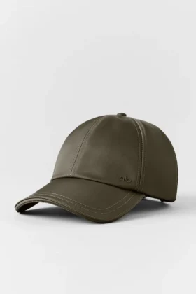 Satin Off-Duty-cap – Olive Tree