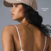 Satin Off-Duty-cap – taupe Satin