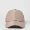 Satin Off-Duty-cap – taupe Satin