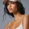 Satin Off-Duty-cap – taupe Satin