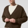 Scholar-cardigan – Espresso
