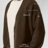 Scholar-cardigan – Espresso