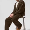 Scholar-cardigan – Espresso