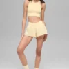 Seamless Delight BH med høy hals – Candlelight Yellow