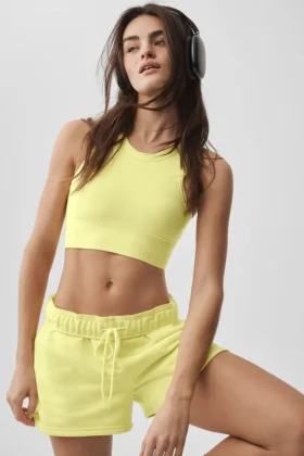 Seamless Delight BH med høy hals – Sunshine