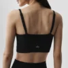 Seamless Modal Ribbed Delight Bralette – svart
