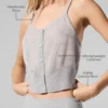 Sheer Cashmere Singleter – Athletic Heather Grey