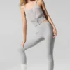 Sheer Cashmere Singleter – Athletic Heather Grey