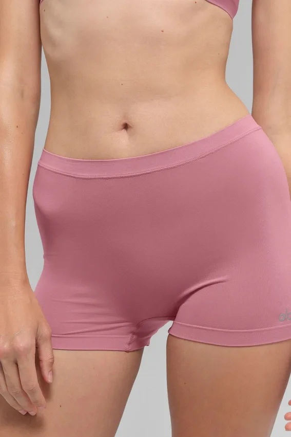 Sheer Glow Boyshort – Pink Wild Rose