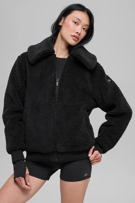 Sherpa Downtown-jakke – svart